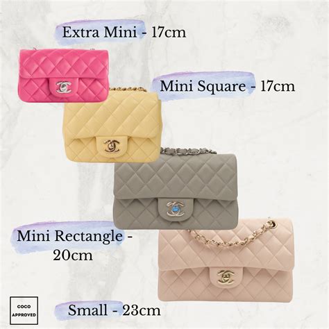 chanel bag list price|chanel bag sizes and prices.